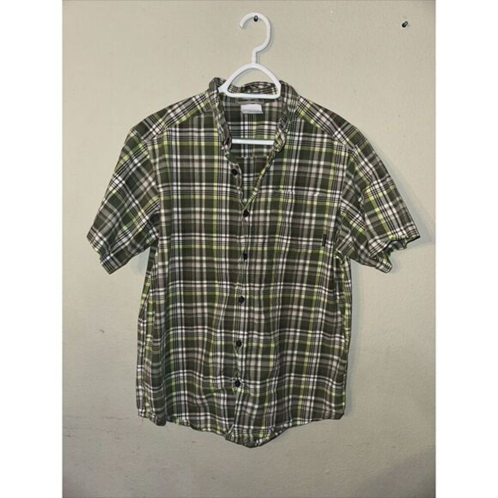 Columbia Sportswear Company Men's Size Medium Short Sleeve Button Up Regular Fit